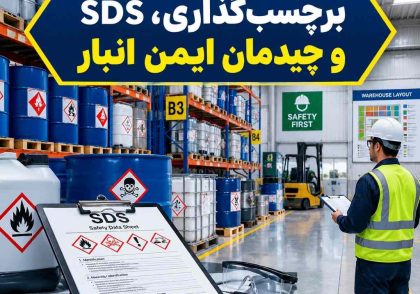 برچسب‌گذاری، SDS و چیدمان ایمن انبار