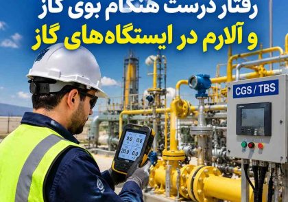 رفتار درست هنگام بوی گاز و آلارم در ایستگاه‌های گاز