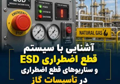 آشنایی با سیستم قطع اضطراری ESD و سناریوهای قطع اضطراری در تأسیسات گاز