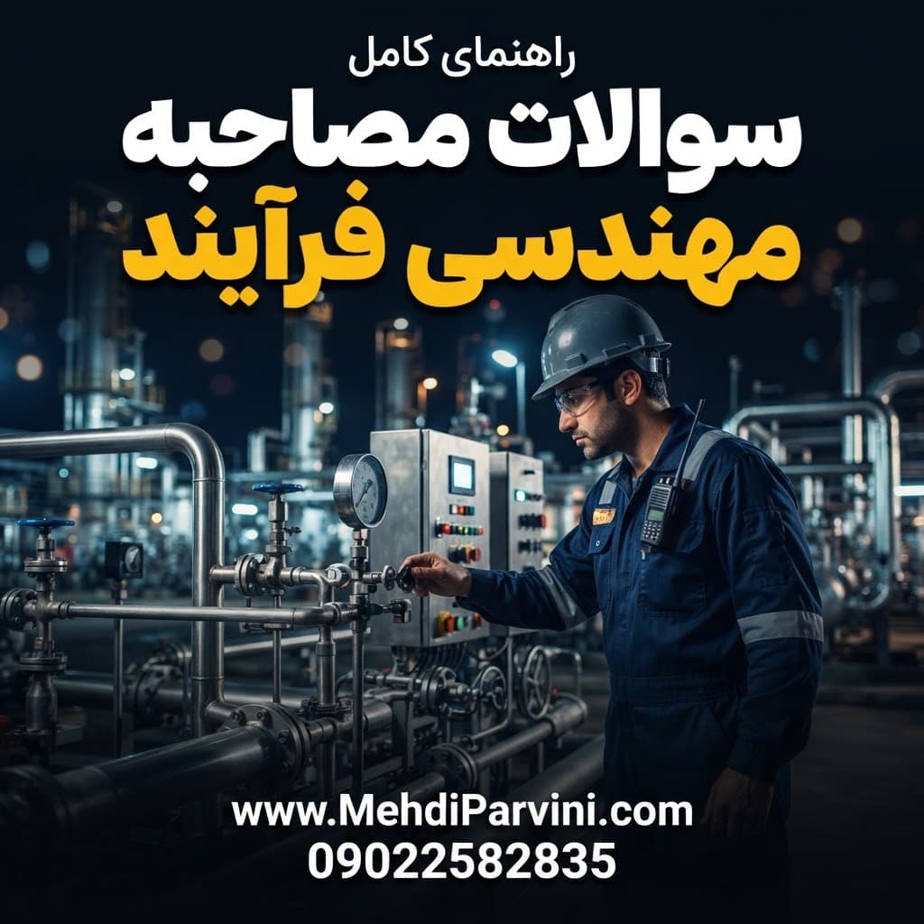 راهنمای کامل سوالات مصاحبه مهندسی فرآیند