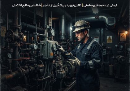 مناطق خطرناک، تهویه و منابع جرقه
