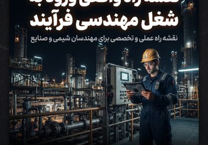 نقشه راه واقعی ورود به شغل مهندسی فرآیند