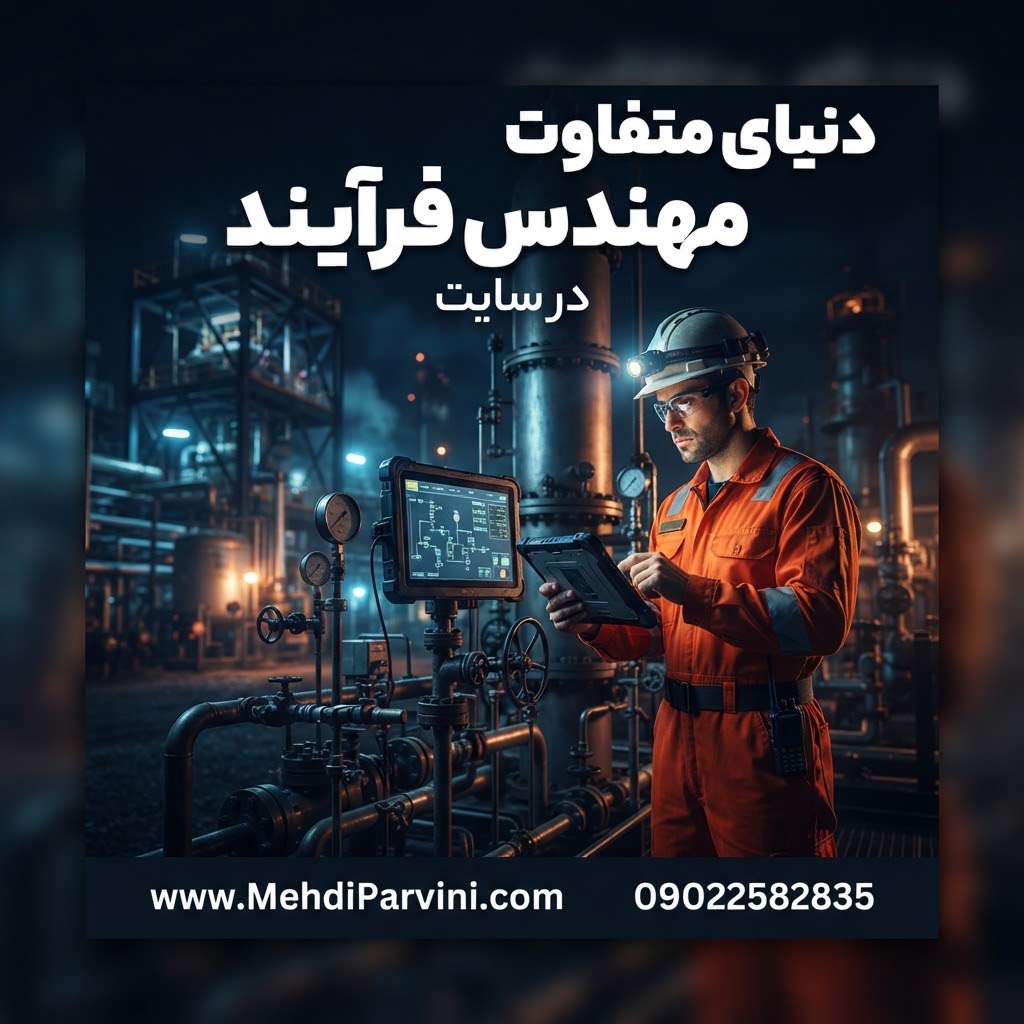 دنیای متفاوت مهندس فرآیند در سایت