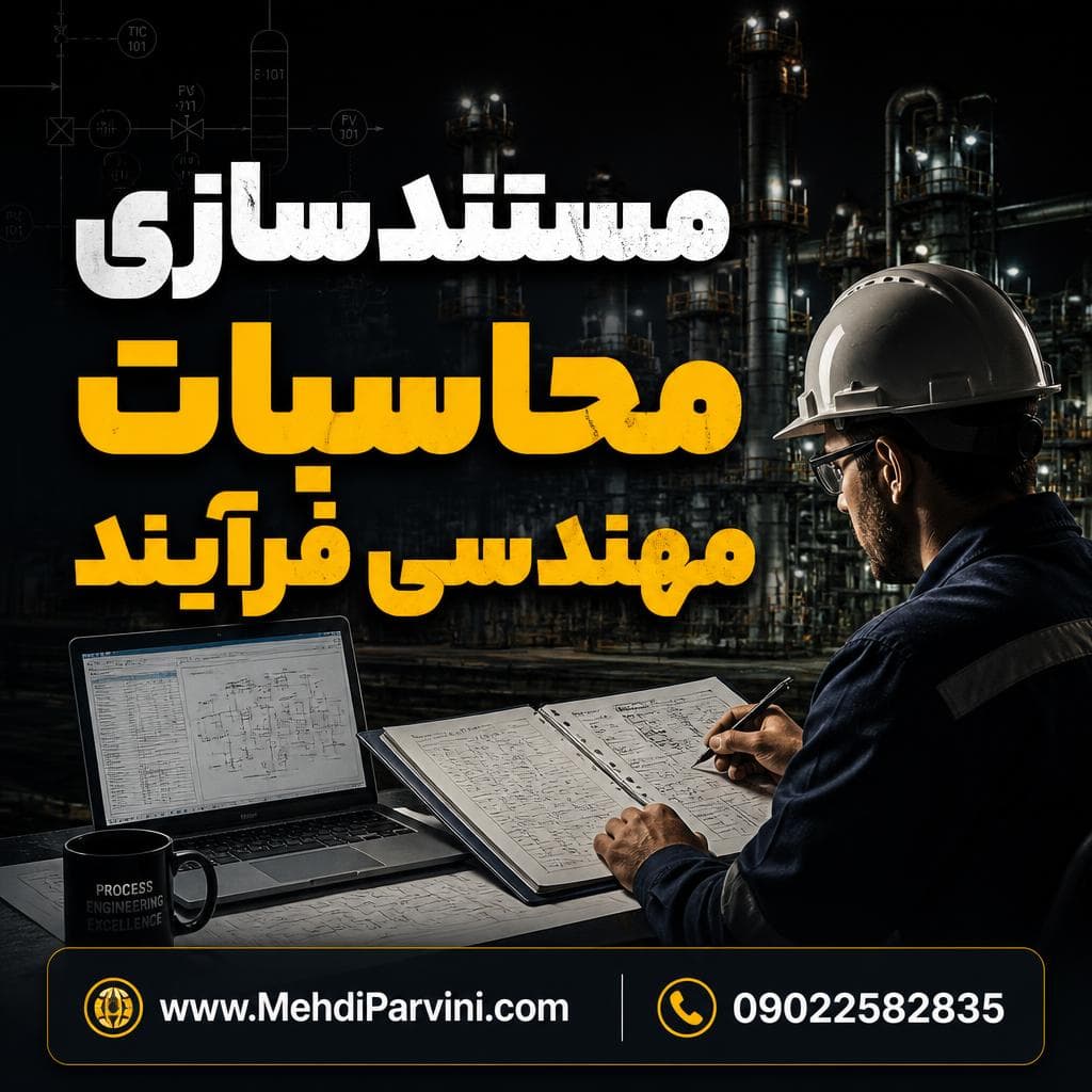 مستندسازی محاسبات مهندسی فرآیند