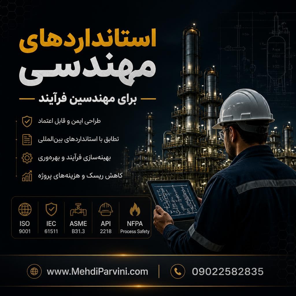 استانداردهای مهندسی برای مهندسین فرآیند