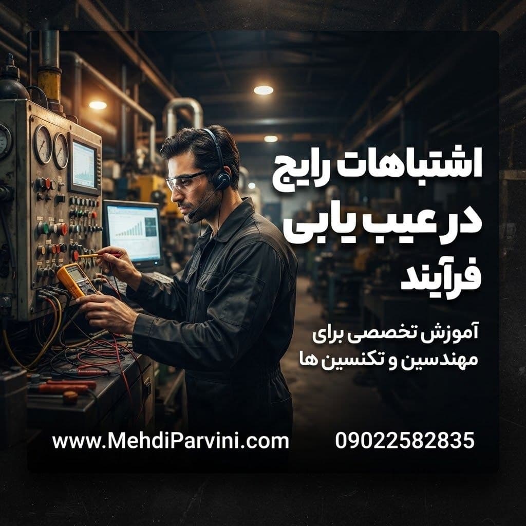 اشتباهات رایج در عیب‌یابی فرآیند