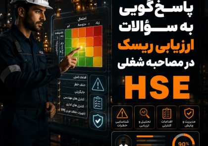 سئوالات ارزیابی ریسک مصاحبه شغلی