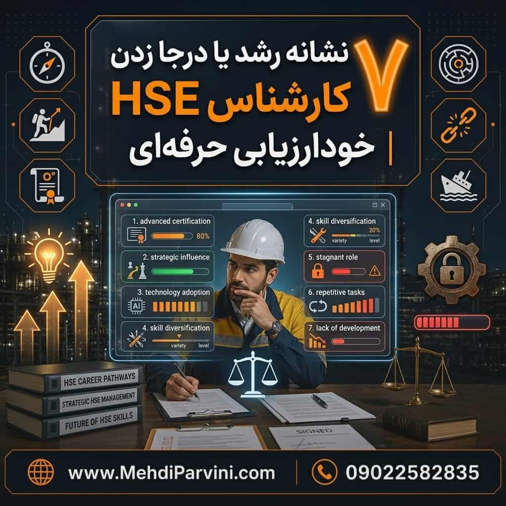 نشانه های رشد یا درجا زدن کارشناس ایمنی