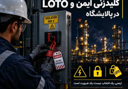 ایزولاسیون الکتریکی: کلیدزنی ایمن و LOTO در پالایشگاه