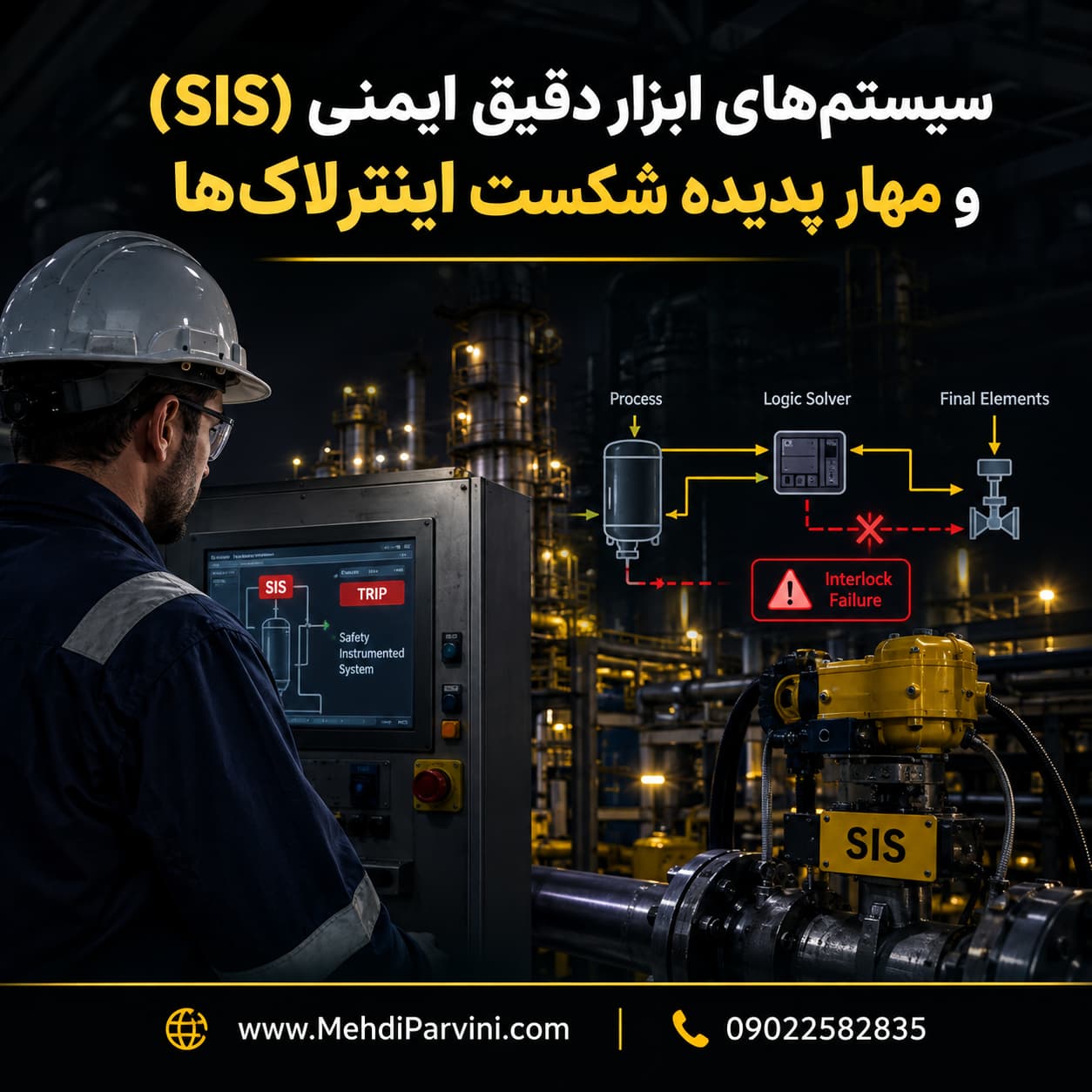 سیستم‌های ابزار دقیق ایمنی (SIS) و مهار پدیده شکست اینترلاک‌ها