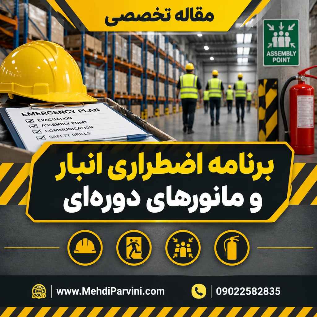 برنامه اضطراری انبار و مانورهای دوره‌ای