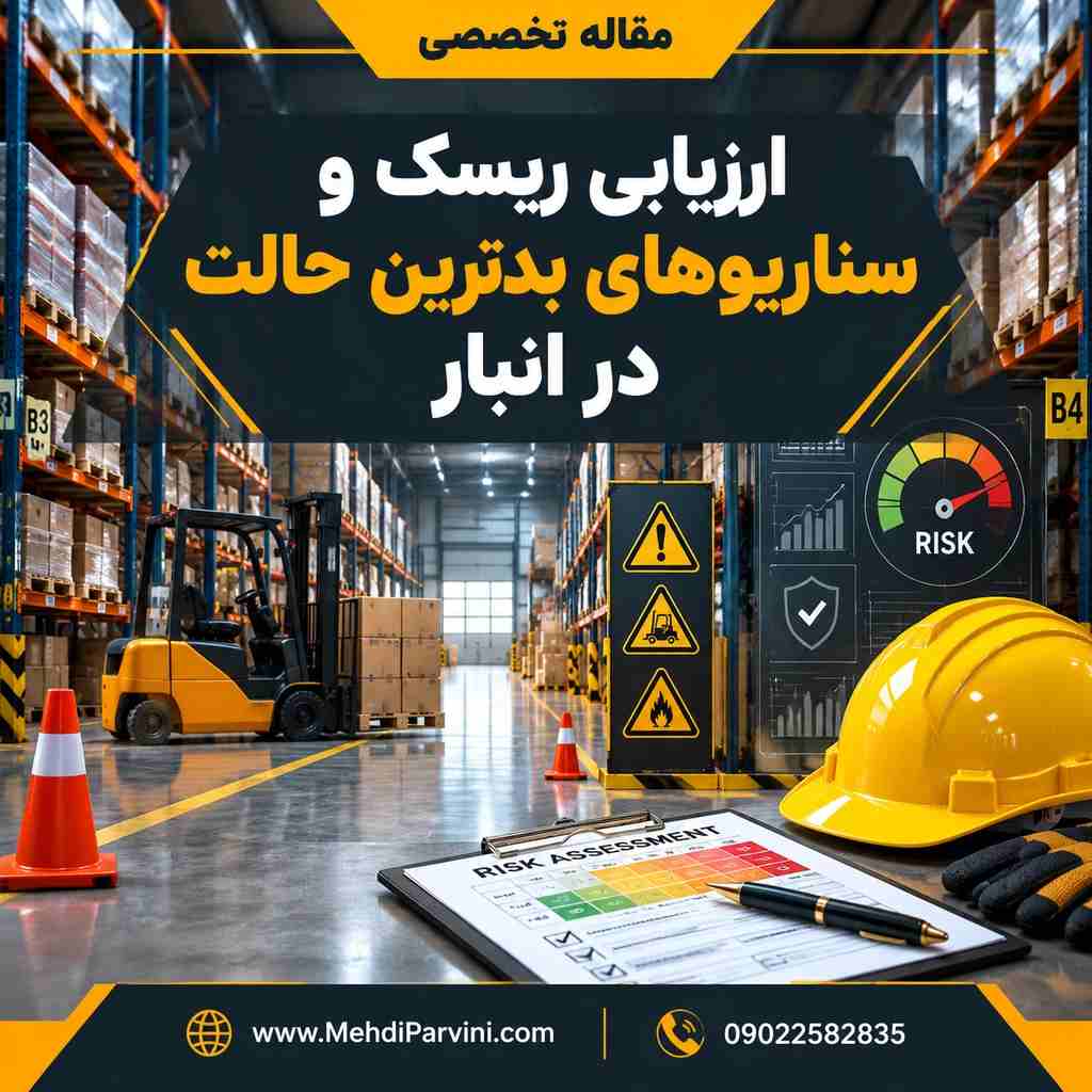 ارزیابی ریسک و سناریوهای بدترین حالت در انبار