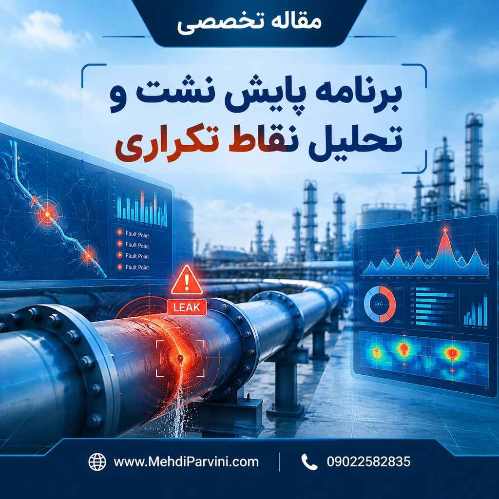 برنامه پایش نشت و تحلیل نقاط تکراری