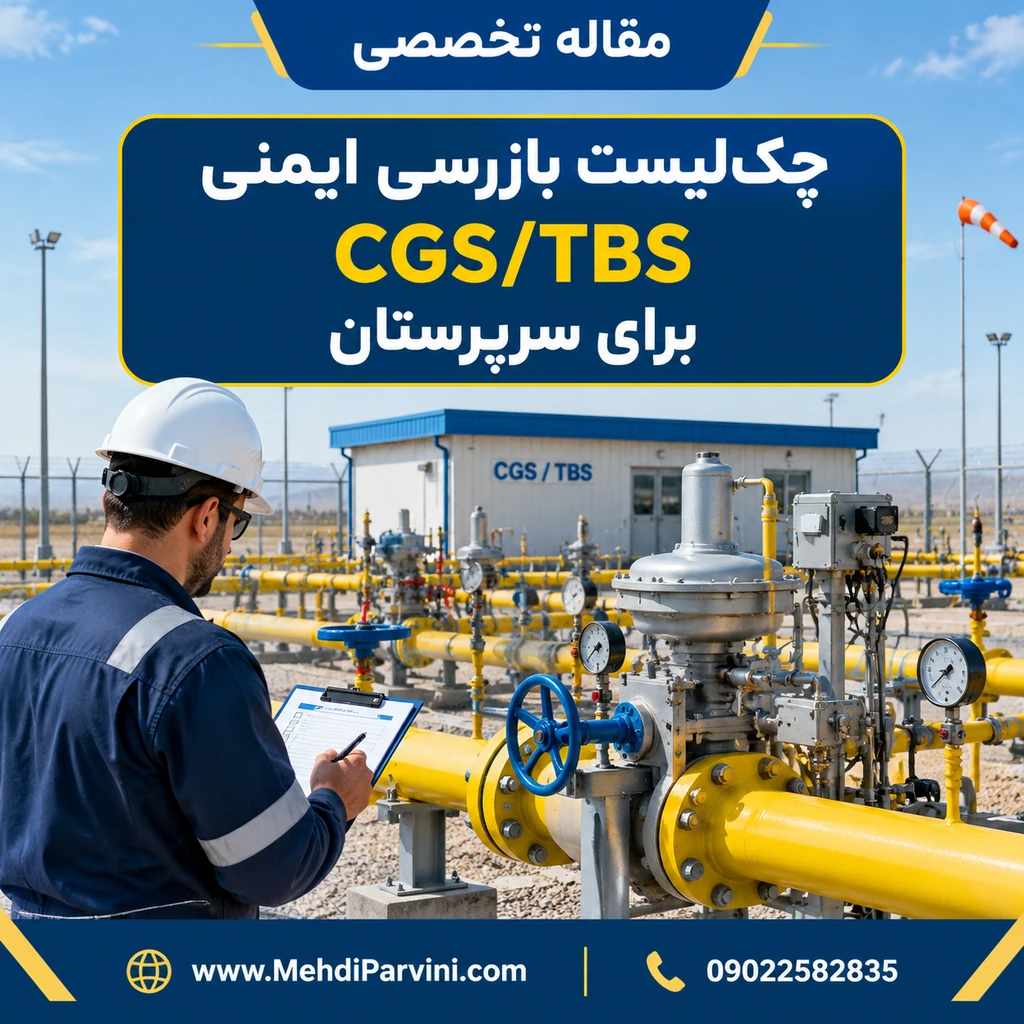 چک‌لیست بازرسی ایمنی CGS/TBS برای سرپرستان