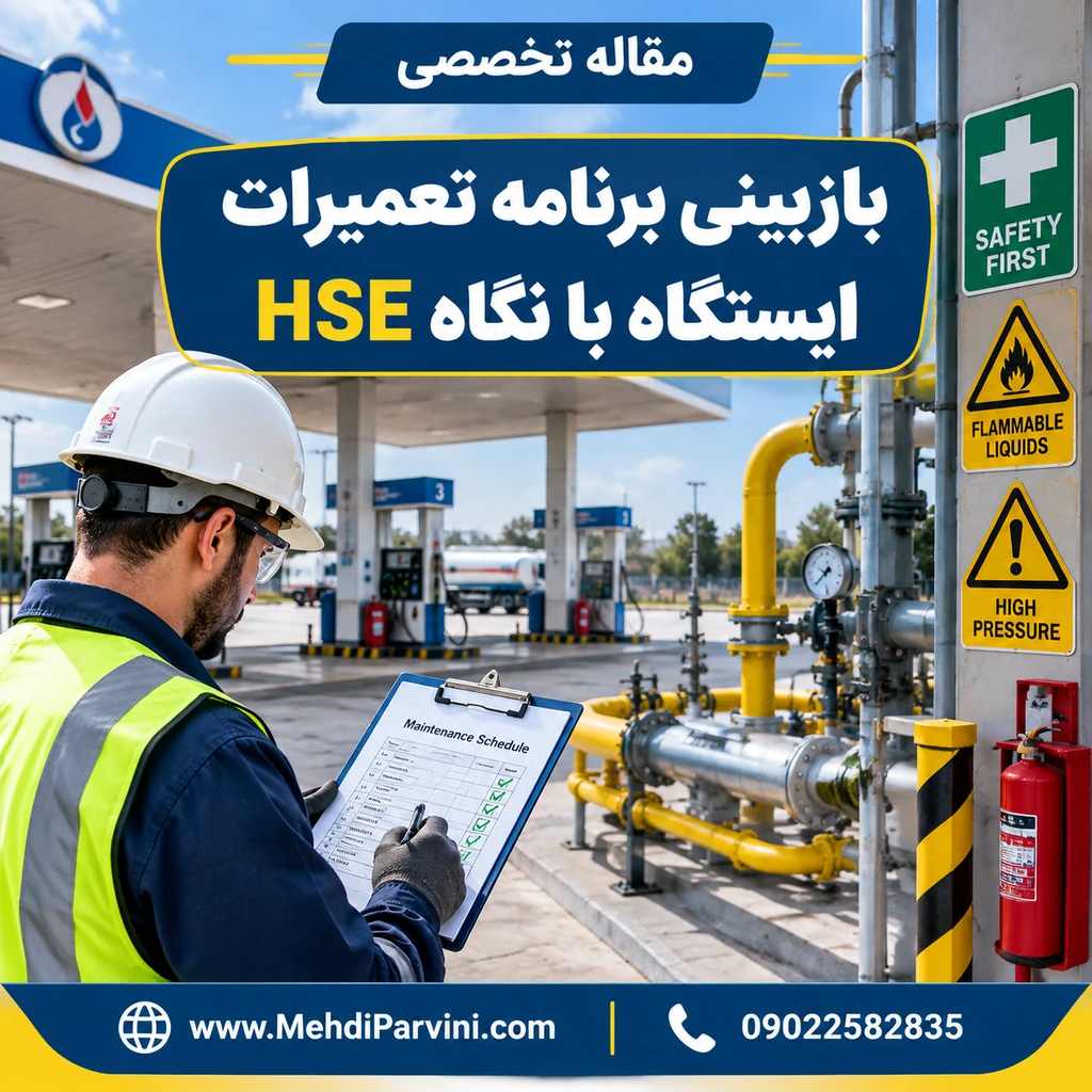 بازبینی برنامه تعمیرات ایستگاه با نگاه HSE؛