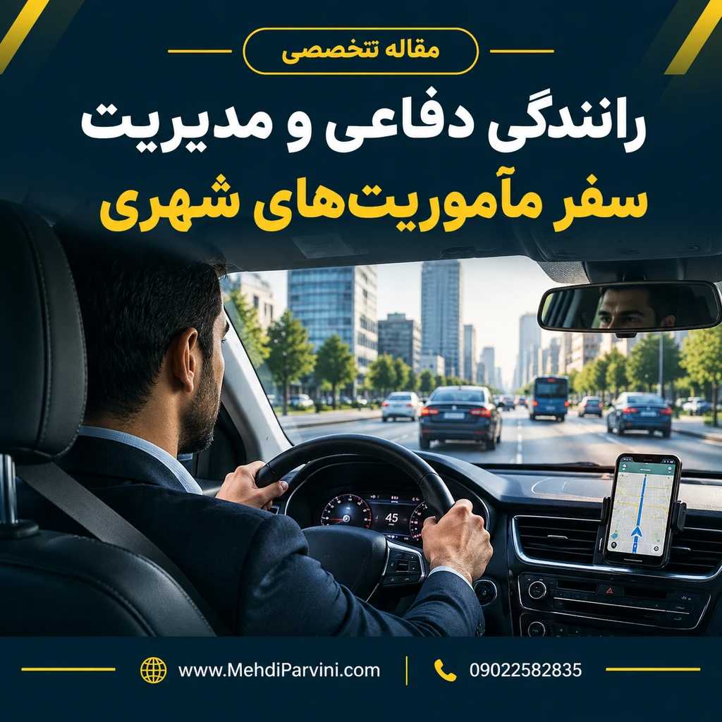 رانندگی دفاعی و مدیریت سفر مأموریت‌های شهری