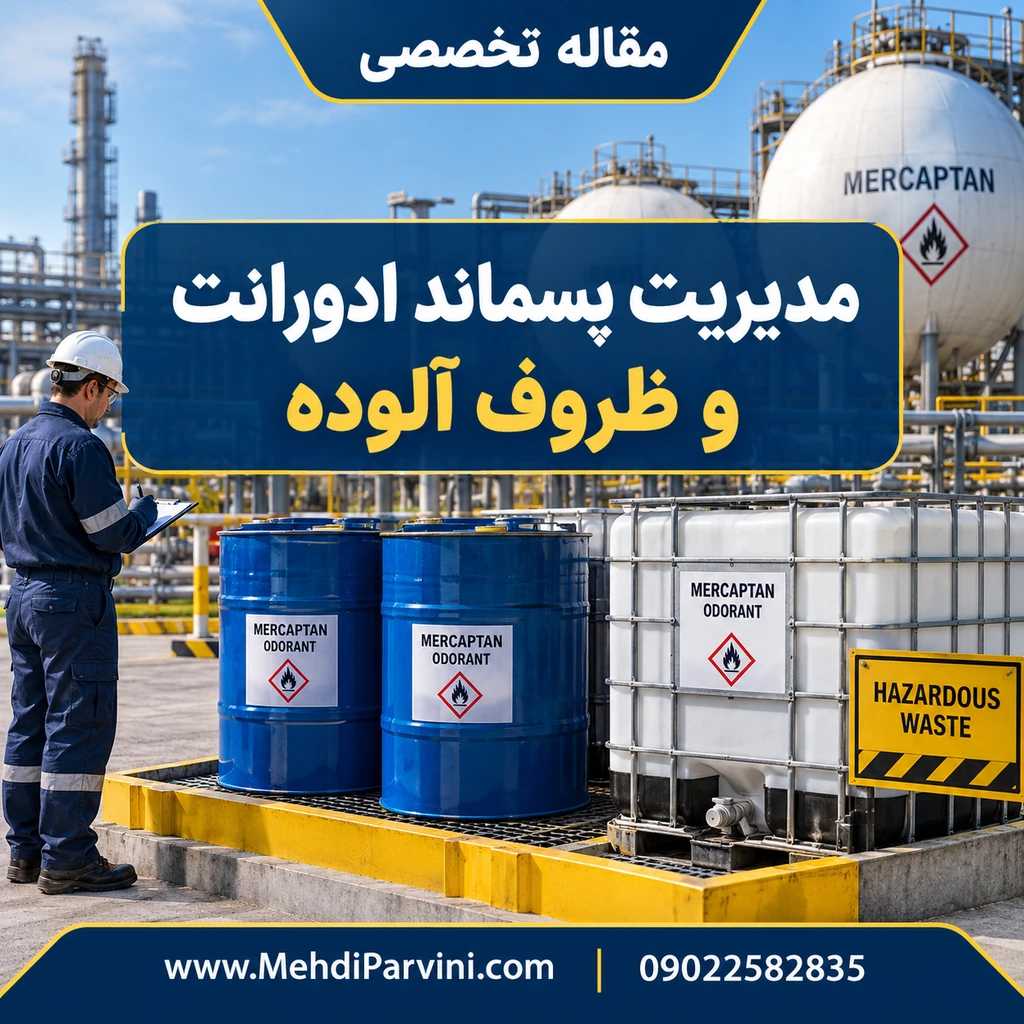 مدیریت پسماند ادورانت و ظروف آلوده