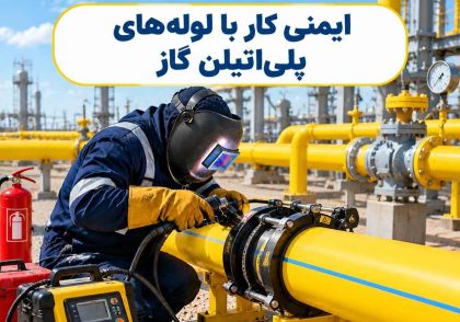 ایمنی کار با لوله‌های پلی‌اتیلن گاز