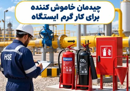 چیدمان خاموش‌کننده برای کار گرم ایستگاه