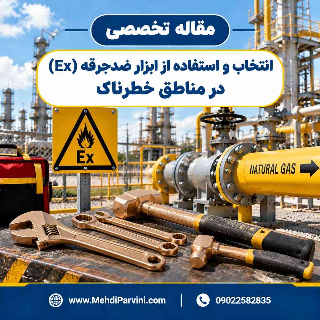 انتخاب و استفاده از ابزار ضدجرقه (Ex) در مناطق خطرناک