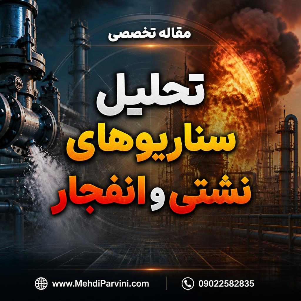 تحلیل سناریوهای نشتی و انفجار