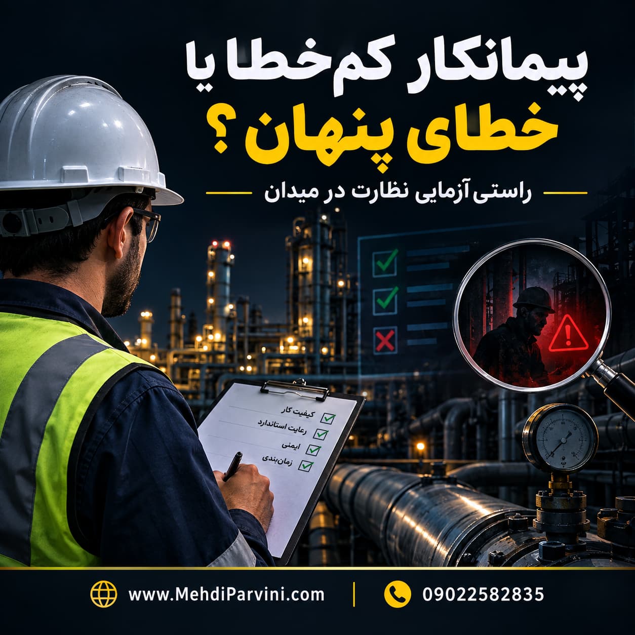 پیمانکار کم‌خطا یا خطای پنهان؟