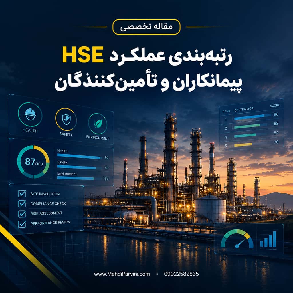 رتبه‌بندی عملکرد HSE پیمانکاران