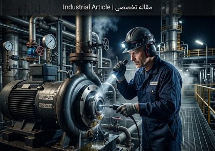 تشخیص نشتی پمپ و خرابی آب‌بند در واحد تقطیر