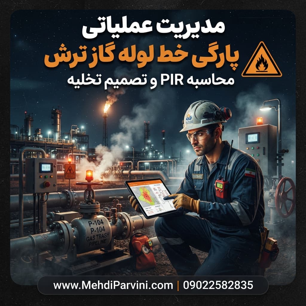 محاسبه PIR و تصمیم تخلیه