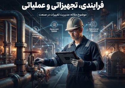 ارزیابی ریسک تغییرات فرایندی، تجهیزاتی و عملیاتی