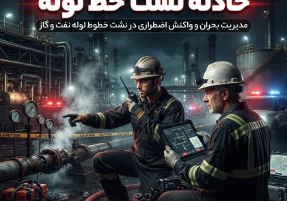 سامانه فرماندهی حادثه نشت خط لوله