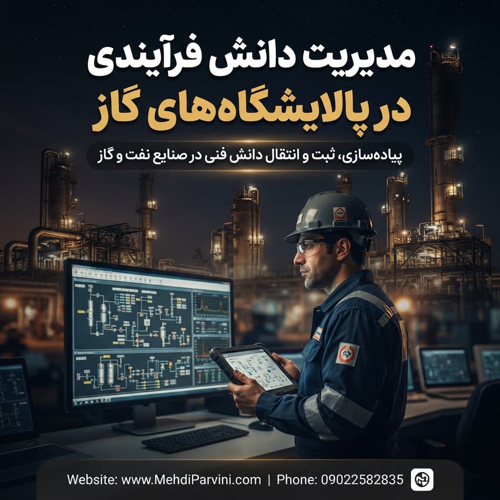 مدیریت دانش فرآیندی در پالایشگاه‌های گاز