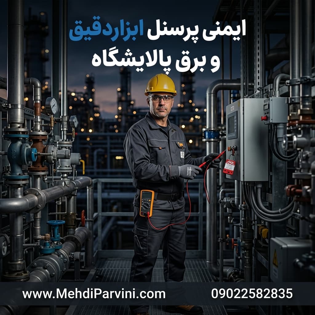 ایمنی پرسنل ابزاردقیق و برق پالایشگاه