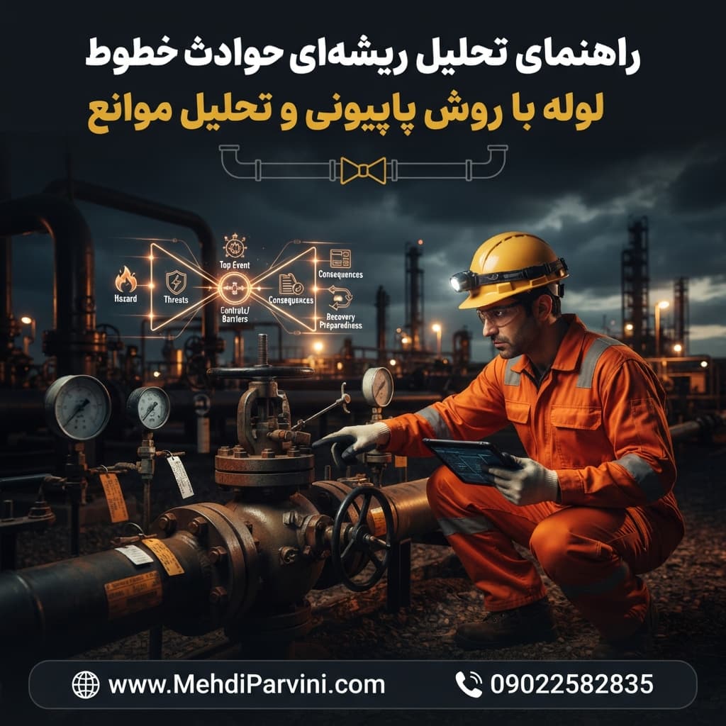 راهنمای تحلیل ریشه‌ای حوادث خطوط لوله