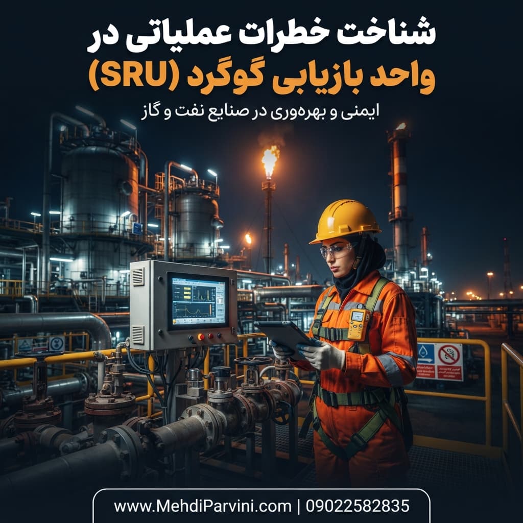 شناخت خطرات عملیاتی در واحد بازیابی گوگرد (SRU)