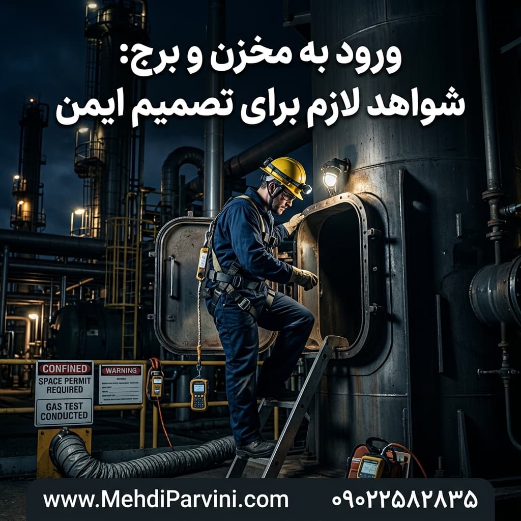 ورود به مخزن و برج