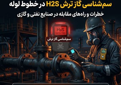 سم‌شناسی گاز ترش H2S در خطوط لوله