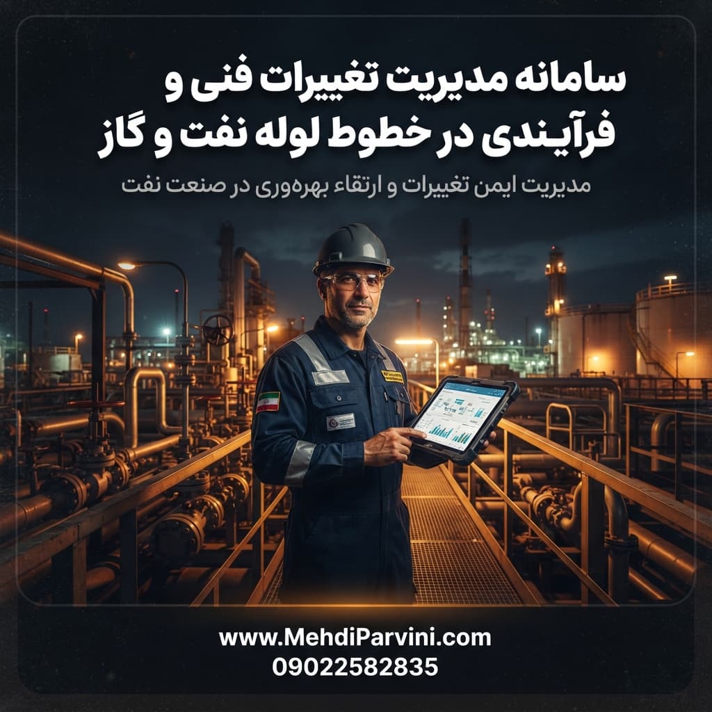 تغییرات فنی و فرآیندی در خطوط لوله نفت و گاز