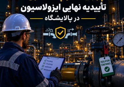 پرجینگ و پاک‌‌سازی: تأییدیه نهایی ایزولاسیون در پالایشگاه