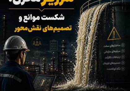 سرریز مخزن: شکست موانع و تصمیم‌های نقش‌محور