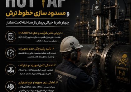 Hot tap و مسدود سازی خطوط ترش