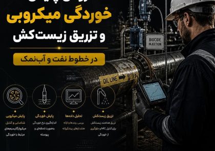 روش پایش خوردگی میکروبی و تزریق