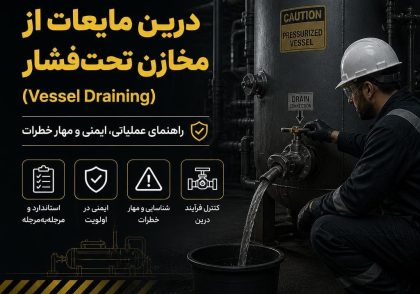 پروتکل استاندارد درین مایعات از مخازن تحت‌فشار