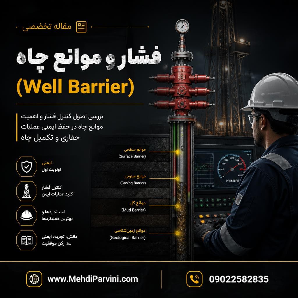 فشار و موانع چاه (Well Barrier)