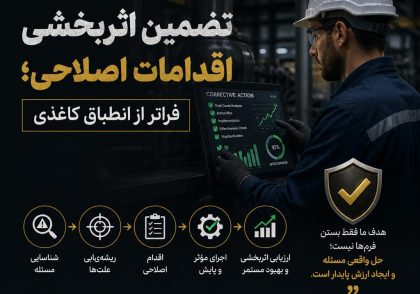 تضمین اثربخشی اقدامات اصلاحی