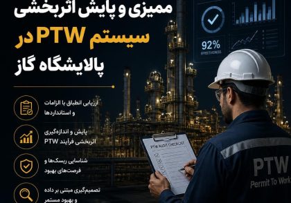 ممیزی و پایش اثربخشی سیستم PTW در پالایشگاه گاز