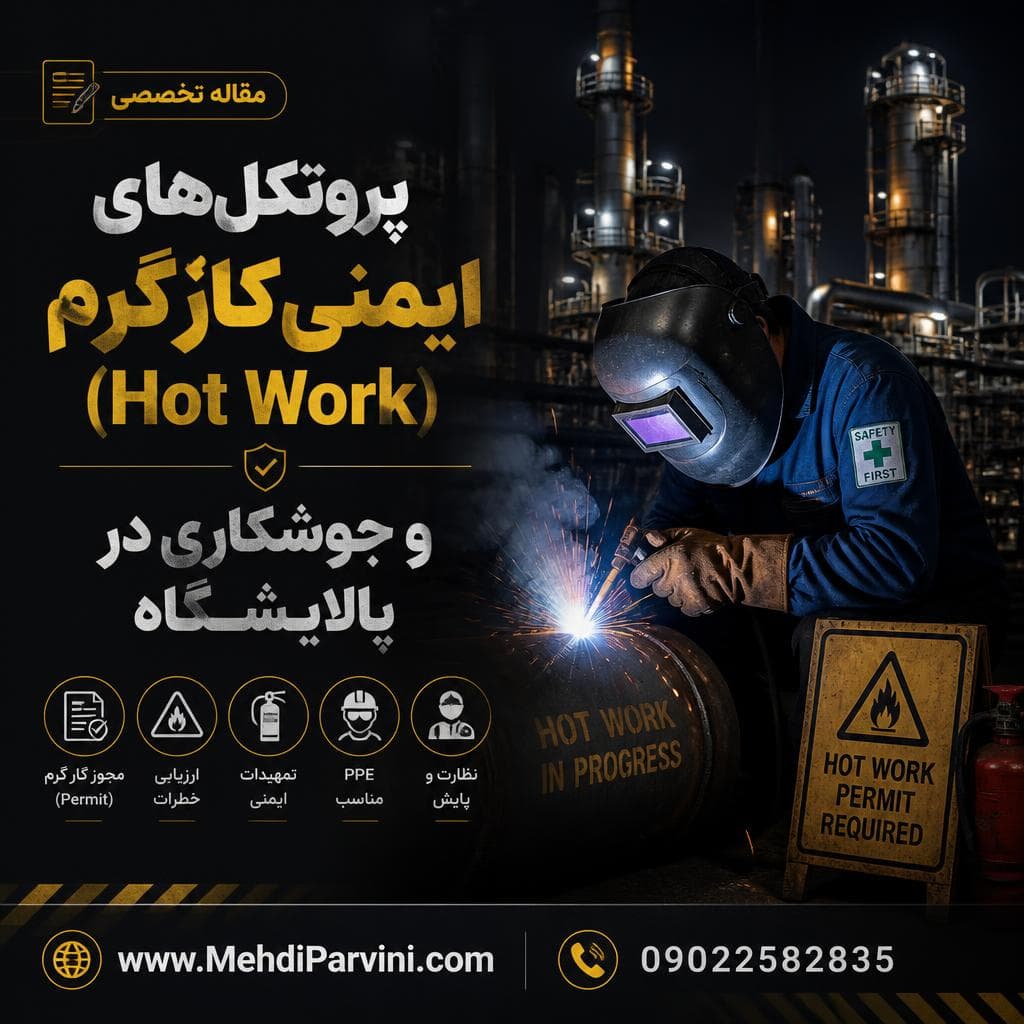 پروتکل‌های ایمنی کار گرم