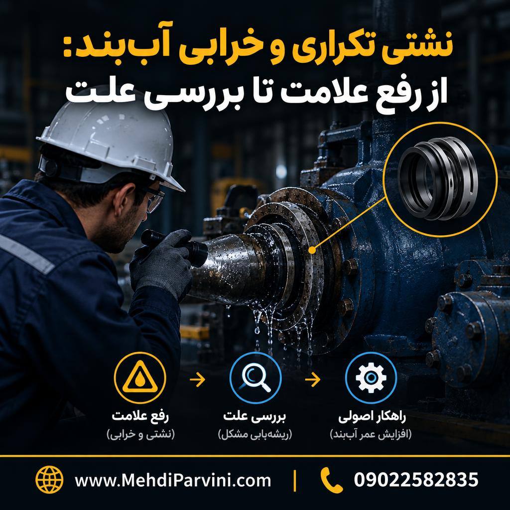 نشتی تکراری و خرابی آب‌بند