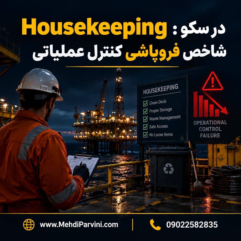 Housekeeping در سکو: شاخص فروپاشی کنترل عملیاتی