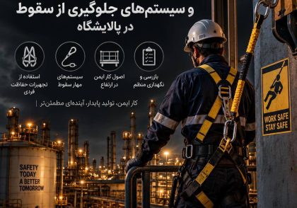ایمنی کار در ارتفاع و سیستم‌های جلوگیری از سقوط در پالایشگاه